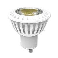 LED spuldze  - LED Spotlight - 7W GU10 SMD Plastic White
